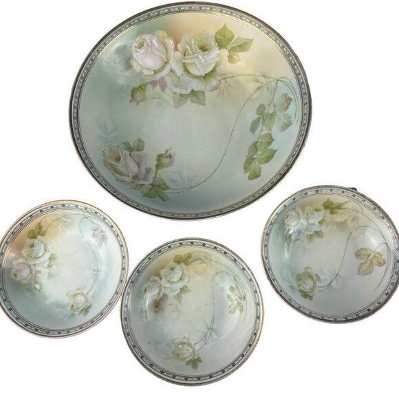 Vintage China Plate Bavaria Vohenstrauss (Roses) - Picture 1 of 6